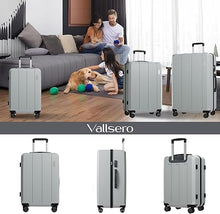 Laden Sie das Bild in den Galerie-Viewer, Vallsero 3+2 tlg. Koffer Set, Gepäck Set, Trolleys, Reise Koffer 5tlg