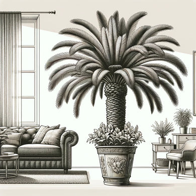 Echte Palme 160 cm Trachycarpus Fortunei Hanfpalme - Chinesische Fächerpalme - Winterhart bis minus 18 Grad