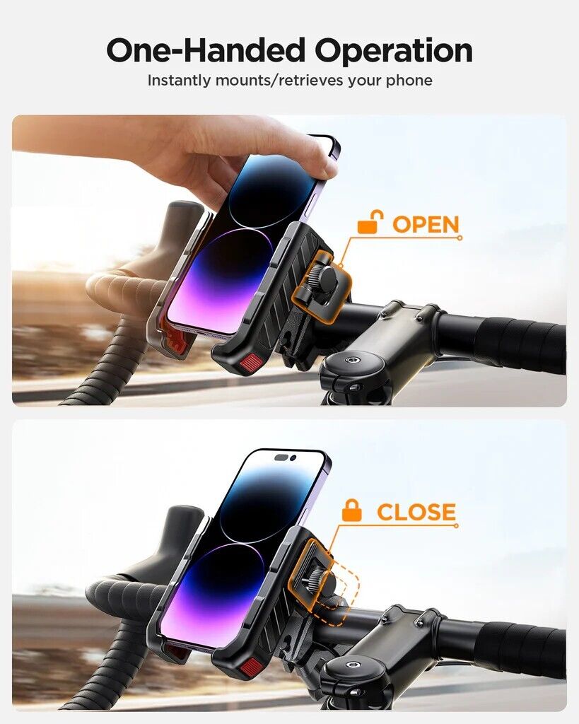 Premium Sichere Handyhalterung Für Fahrräder, Motorräder