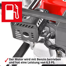 Laden Sie das Bild in den Galerie-Viewer, Wasserpumpe mit 6,5 PS Motor (4-Takt). 3 Zoll Schlauchanschluss. 60.000 Liter / Stunde Förderleistung.