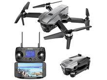 Laden Sie das Bild in den Galerie-Viewer, Premium Drohne: Faltbarer GPS-Quadrocopter, Video-Drohne, Foto-Drohne m. 4K-Cam, WLAN