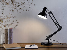 Laden Sie das Bild in den Galerie-Viewer, Retro-Schreibtischlampe mit LED-Filament-Lampe, 470 lm, 4 W, warmweiß