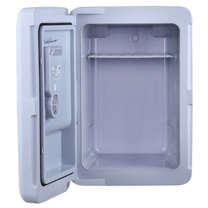24 Liter Kühlbox, mobile Kühltruhe, Mini-Kühlschrank 12 Volt / 230 Volt - Softrollen-Fahrwerk