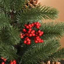 Laden Sie das Bild in den Galerie-Viewer, Weihnachtsbaum Christbaum inkl. Deko, grün, 50 cm