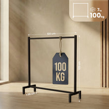 Laden Sie das Bild in den Galerie-Viewer, Garderobenständer im Industrialdesign. Für Büro, Hotel, Messen, Events, Sport, Boutiquen, Showrooms usw.