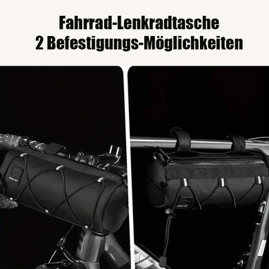 Fahrrad-Fronttasche – Wasserdichte Lenkertasche mit cleverem Clip-System