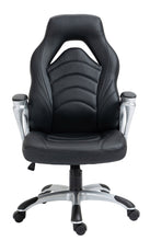 Laden Sie das Bild in den Galerie-Viewer, Bürostuhl FOTON. Sportliches Design. Verschiedene Lederfarben lieferbar.