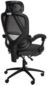 GONDER ergonomischer und vielfach einstellbarer Chefsessel, Bürostuhl, Mesh-Stoff, schwitzfrei.