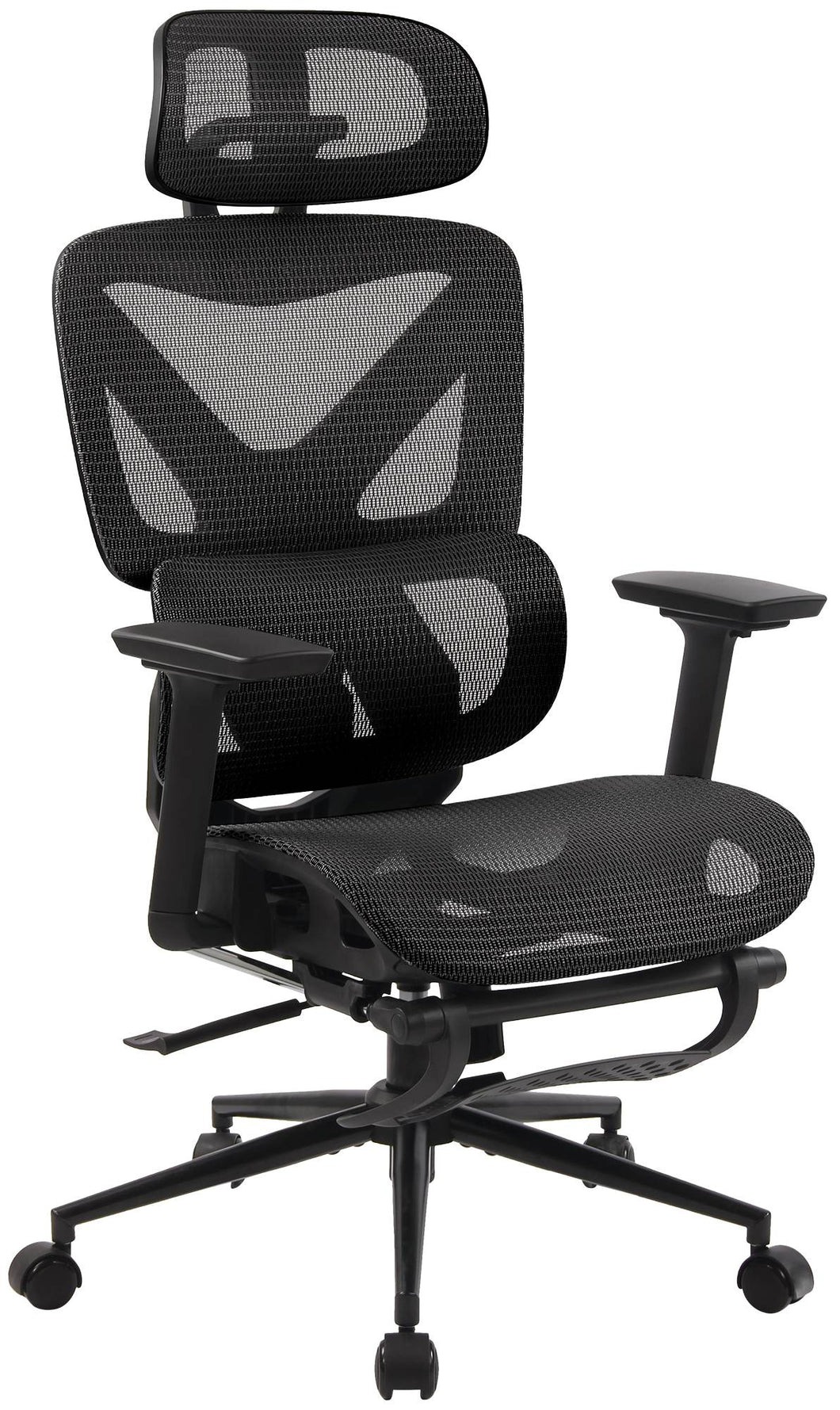 RESTO ergonomischer und vielfach einstellbarer Chefsessel, Bürostuhl, Mesh-Stoff, schwitzfrei.