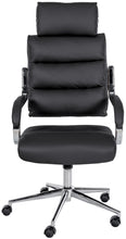 Laden Sie das Bild in den Galerie-Viewer, Lederbürostuhl CAMPA – maximaler Komfort bis 135 kg