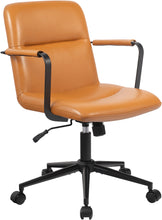 Laden Sie das Bild in den Galerie-Viewer, Bürostuhl HILDE, echtes Büffelleder, ergonomisch, belastbar bis 120 kg