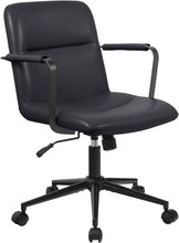 Laden Sie das Bild in den Galerie-Viewer, Bürostuhl HILDE, echtes Büffelleder, ergonomisch, belastbar bis 120 kg