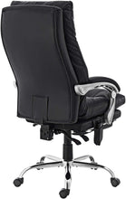 Laden Sie das Bild in den Galerie-Viewer, Massagesessel als Leder-Chefsessel SIMBA mit Liegefunktion. Bis 150 kg.
