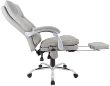 Laden Sie das Bild in den Galerie-Viewer, Massagesessel als Leder-Chefsessel SIMBA mit Liegefunktion. Bis 150 kg.