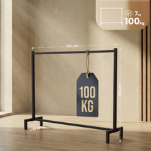 Laden Sie das Bild in den Galerie-Viewer, Garderobenständer im Industrialdesign. Für Büro, Hotel, Messen, Events, Sport, Boutiquen, Showrooms usw.