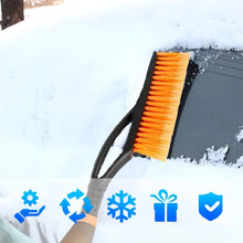 Laden Sie das Bild in den Galerie-Viewer, 2-in-1 Schneebürste und Eiskratzer – ausziehbares Winterwerkzeug für Ihr Fahrzeug