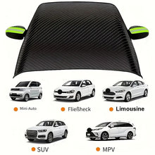 Laden Sie das Bild in den Galerie-Viewer, Anti-Frost- und Schneedecke für Fahrzeuge – magnetischer Windschutzscheiben-Schutz, für PKW, SUV, Geländewagen, Limousinen, Van, kleine LKW