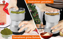 Laden Sie das Bild in den Galerie-Viewer, Elektrische Kaffeemühle. Kompakt, leistungsstark und präzise. 200 Watt