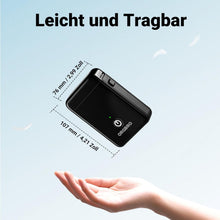 Laden Sie das Bild in den Galerie-Viewer, X1 Etikettendrucker – Mini Bluetooth Labeldrucker (Thermal, ohne Tinte) – Schwarz