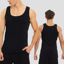 Laden Sie das Bild in den Galerie-Viewer, Herren Unterhemd – 5er Pack Tank Tops aus 100 % Baumwolle, mehrfarbig
