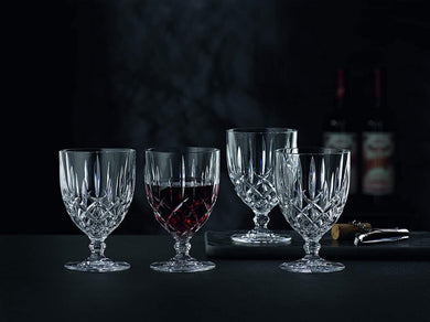 Noblesse Saftglas, Wasserglas 4er Set, Kristallglas