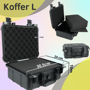 Fotokoffer Sicherheitskoffer stabil wasserdicht, staubdicht. Verschiedene Größen