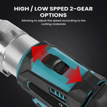 Laden Sie das Bild in den Galerie-Viewer, Akku-Blechschere Akkuschere, elektrische Blechschneider. Der Metallschneider! Inkl. 2x Akkus