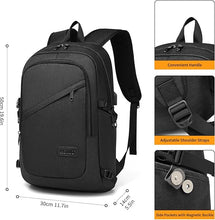 Laden Sie das Bild in den Galerie-Viewer, Laptop-Rucksack für Notebook mit Diebstahlsicherung für Reisen, Geschäft und Arbeit.