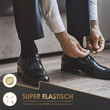 Laden Sie das Bild in den Galerie-Viewer, 12 Paar Socken für Damen &amp; Herren – Baumwoll-Mix, atmungsaktiv, weich &amp; ideal für Sport und Alltag, schwarz