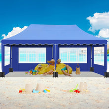 Laden Sie das Bild in den Galerie-Viewer, Faltpavillons, ganz einfach aufzustellen,  in 3 Farben 3 x 6 m (18 qm)