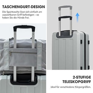 Vallsero 3+2 tlg. Koffer Set, Gepäck Set, Trolleys, Reise Koffer 5tlg