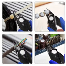 Laden Sie das Bild in den Galerie-Viewer, Industrietaugliche Kabelbinder Mini-Elektrikerzange – ideal für das Entfernen