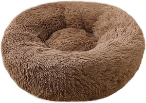 Hundebett / Katzenbett. Besonders gemütlich und weich. Größen von 40 cm bis 120 cm. Farbe braun