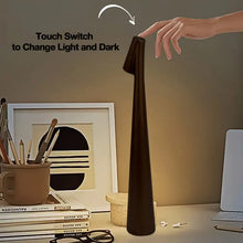 Laden Sie das Bild in den Galerie-Viewer, Moderne, kabellose 45 cm hohe LED-Tischlampe mit Touch-Steuerung