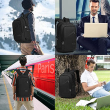 Laden Sie das Bild in den Galerie-Viewer, Laptop-Rucksack für Notebook mit Diebstahlsicherung für Reisen, Geschäft und Arbeit.