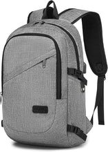 Laden Sie das Bild in den Galerie-Viewer, Laptop-Rucksack für Notebook mit Diebstahlsicherung für Reisen, Geschäft und Arbeit.