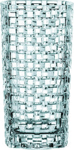 Laden Sie das Bild in den Galerie-Viewer, Schwere Vase Nova aus Glas, ca. 28 cm Höhe. Kristallglas.
