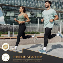 Laden Sie das Bild in den Galerie-Viewer, 12 Paar Socken für Damen &amp; Herren – Baumwoll-Mix, atmungsaktiv, weich &amp; ideal für Sport und Alltag, weiß