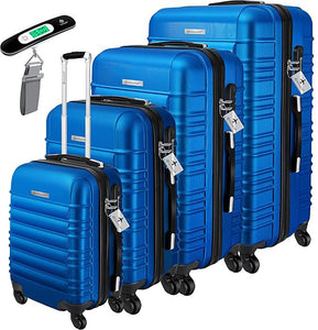 Kofferset 4-teilig komplett. Hartschalenkoffer. Reisekoffer. Komplettset. 4 Größen.