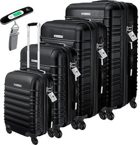 Kofferset 4-teilig komplett. Hartschalenkoffer. Reisekoffer. Komplettset. 4 Größen.