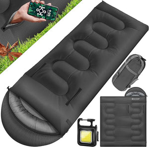 Wasserdichter Mumienschlafsack für Camping & Outdoor – Vielseitig als Deckenschlafsack nutzbar