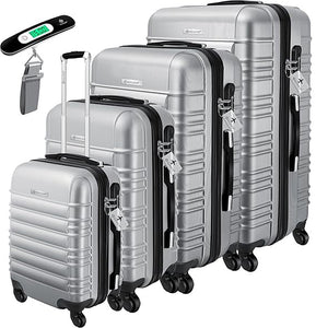 Kofferset 4-teilig komplett. Hartschalenkoffer. Reisekoffer. Komplettset. 4 Größen.