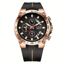Laden Sie das Bild in den Galerie-Viewer, Armbanduhr mit Rosé- oder Silber-Gehäuse. Verschiedene Farben. Silikonarmband. Retro.
