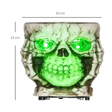 Laden Sie das Bild in den Galerie-Viewer, Halloween Animierte Skelett-Süßigkeitenschale Halloween-Dekoration – mit Sound &amp; LED