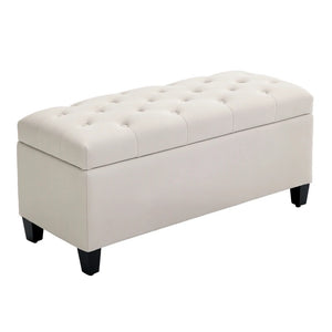 Sitzbank Polsterbank mit Stauraum Truhenbank Flur Schlafzimmer Wohnzimmer, diverse Farben. 100 x 40 x 44 cm