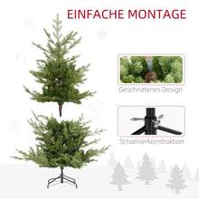 Laden Sie das Bild in den Galerie-Viewer, Künstlicher Weihnachtsbaum – 1,8 m, realistisches Aussehen, schneller Aufbau