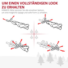 Laden Sie das Bild in den Galerie-Viewer, Künstlicher Weihnachtsbaum – 1,5 m, schmal und platzsparend, flammhemmend