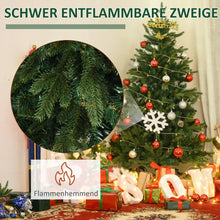 Laden Sie das Bild in den Galerie-Viewer, Künstlicher Weihnachtsbaum – 1,5 m mit natürlichem Design, flammhemmend
