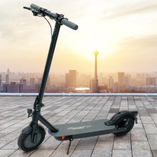 Laden Sie das Bild in den Galerie-Viewer, Elektroroller 8,5 Zoll Reifen. Cityroller E-Roller E-Scooter 20 km/h - Reichweite 40 Kilometer. 350 Watt Nabenmotor.