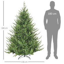 Laden Sie das Bild in den Galerie-Viewer, Künstlicher Weihnachtsbaum – 1,8 m, realistisches Aussehen, schneller Aufbau